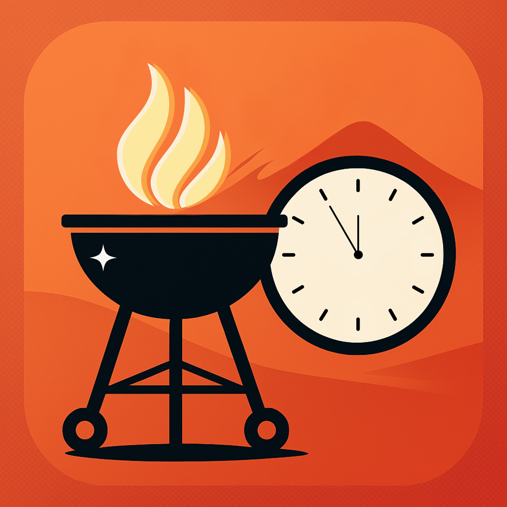 BBQ Timer App Icon